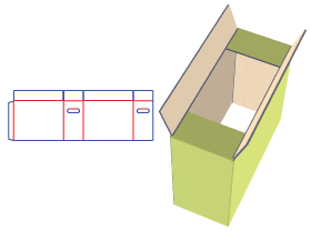 开口箱,包装纸箱设计,包装盒设计