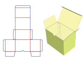 展示盒,包装纸箱设计,快递包装盒设计